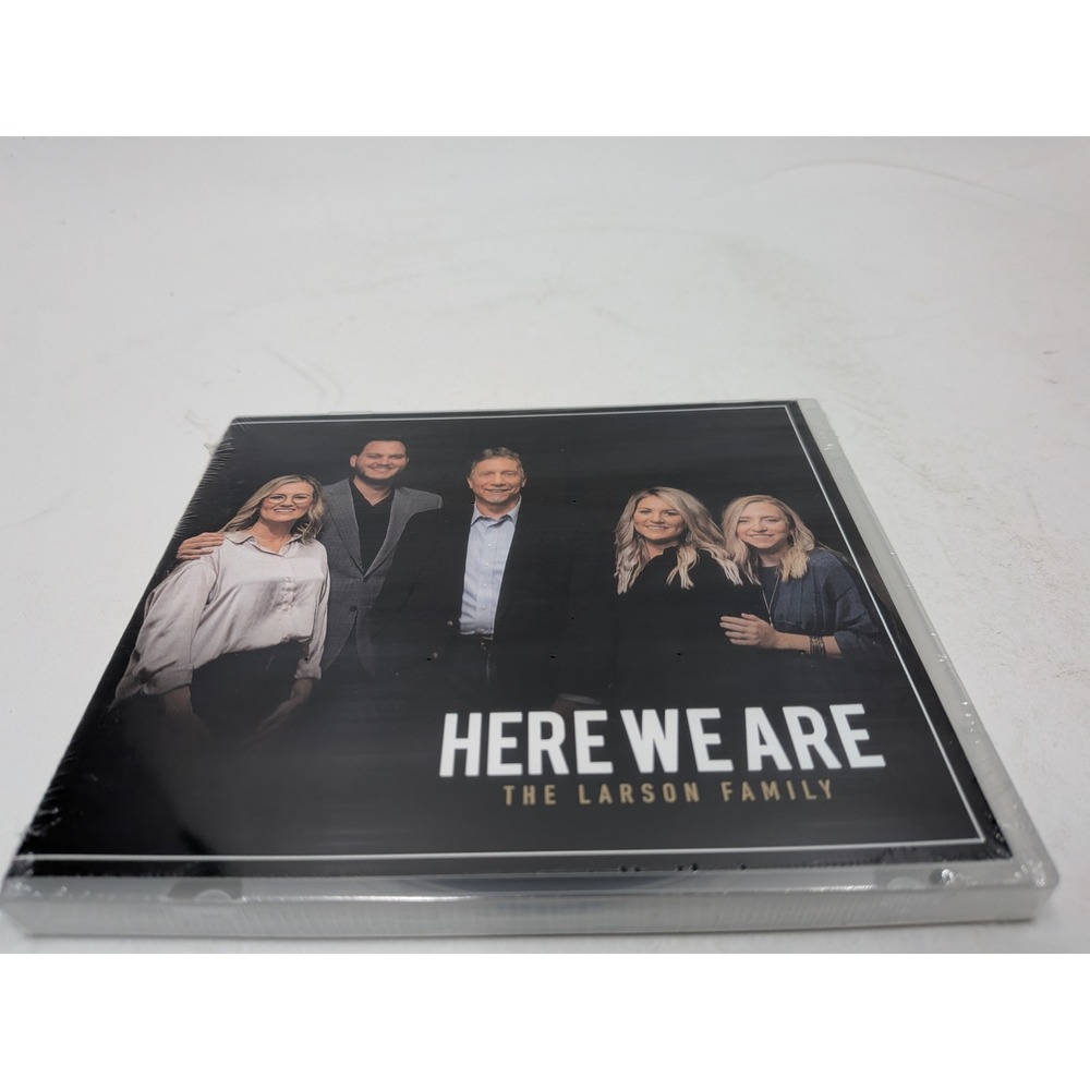 The Larson Family Here We Are CD 2022 Jim Records JIM 22-046 Gospel Sealed New